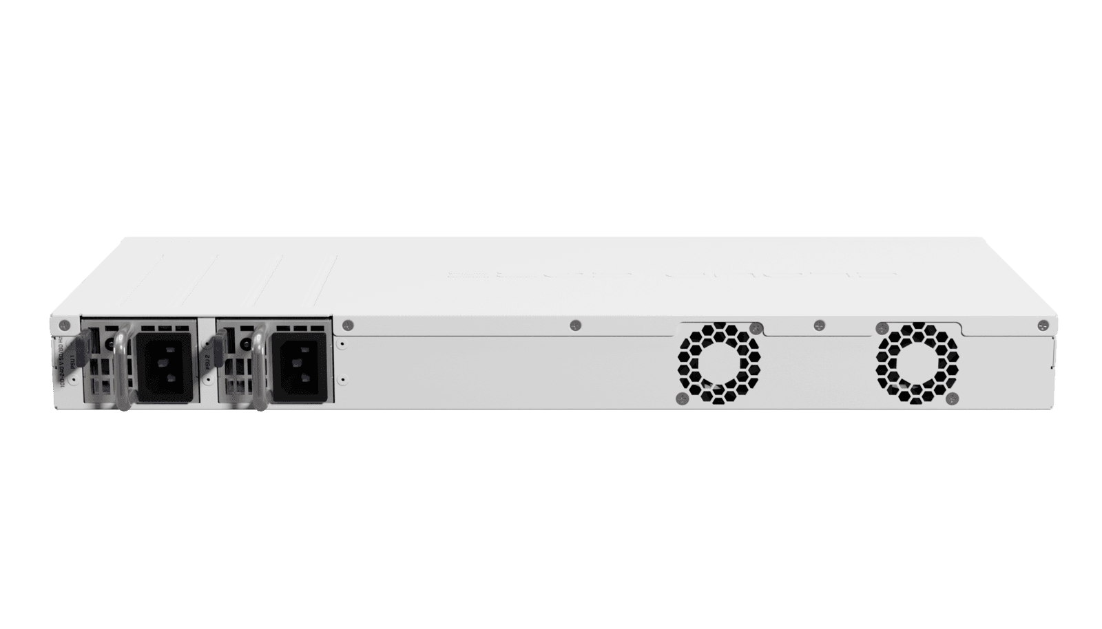 MikroTik CCR2004-16G-2S+ rear view